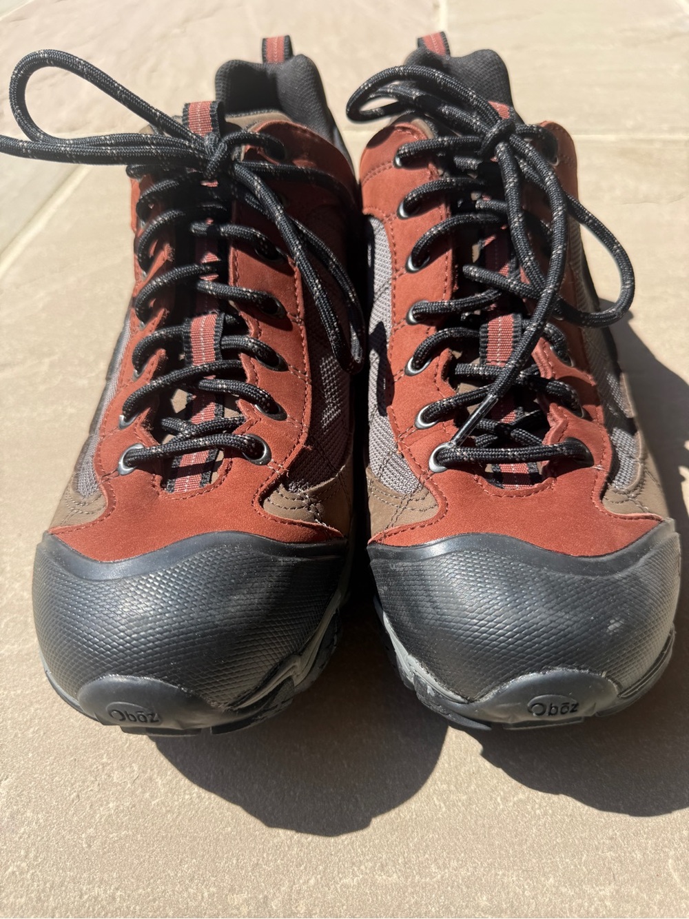 Firebrand II Men’s Waterproof Hiking Shoe – Rust/Brown - Picture 8 of 10